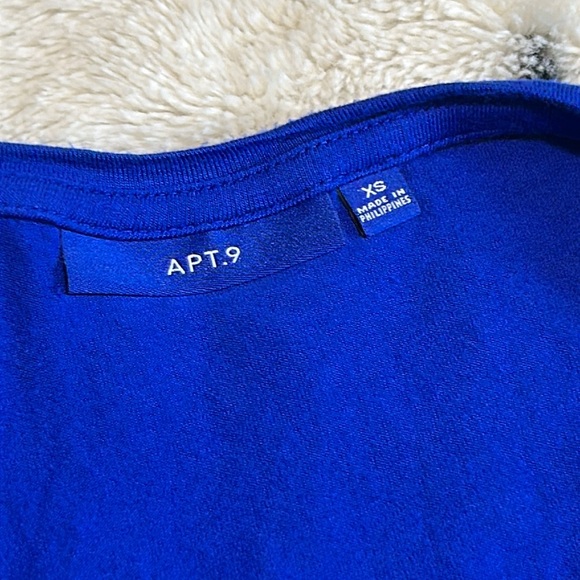 APT 9 Royal Blue Tunic/Swim Cover - Picture 3 of 4